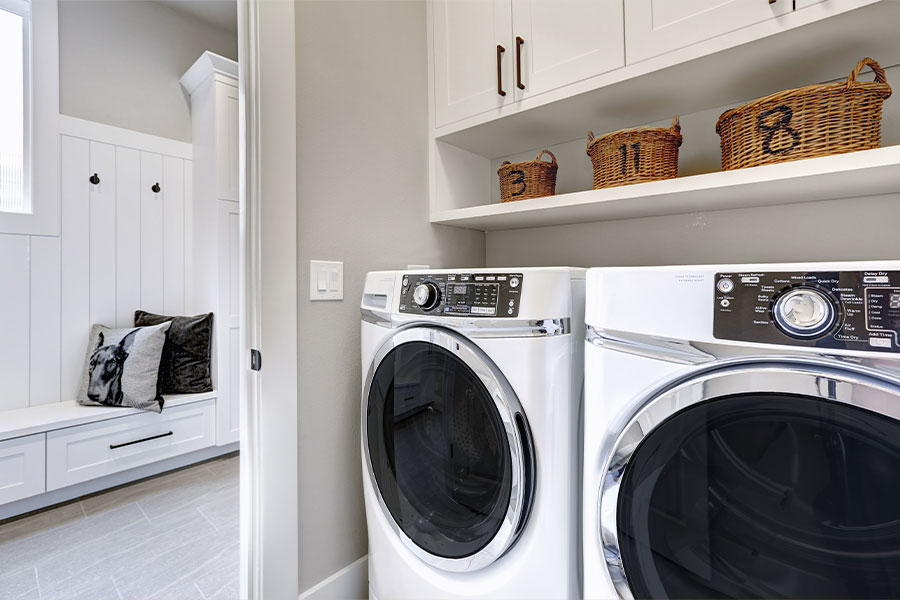 Custom laundry room design